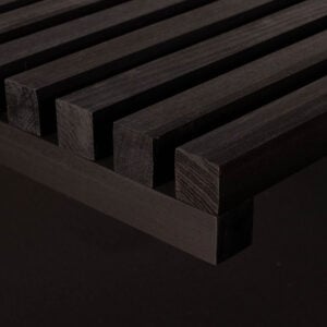 Modified Hardwood Square Slat Exterior Open Panel – Morchella
