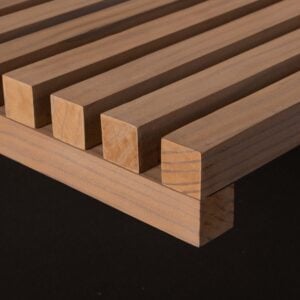 Modified Softwood Square Slat Exterior Open Panel – Seaside