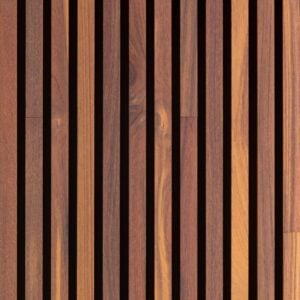 Teak Linear Slat Flex Panel