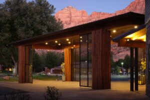 Sustainable wood exterior panels, built for longevity and architectural distinction.