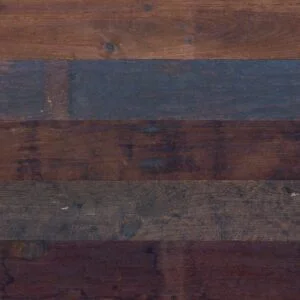 Naturally Distressed Long Plank Teak Flooring - Black Oil