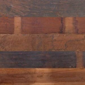 Naturally Distressed Long Plank Teak Flooring - Clear Oil