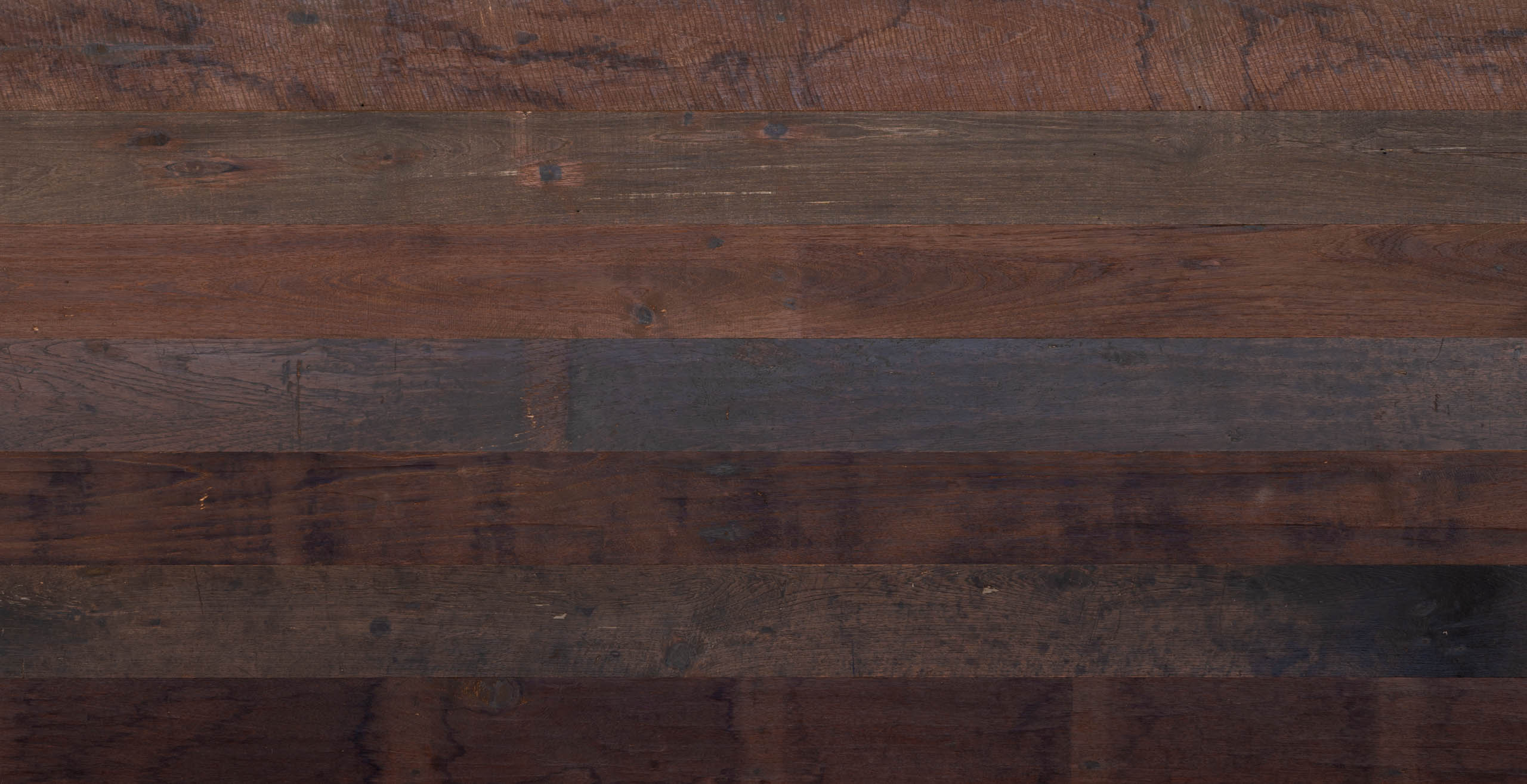 Naturally Distressed Long Plank Teak - Black Oil