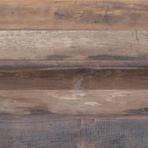 Naturally Distressed Long Plank Teak Paneling - White Oil