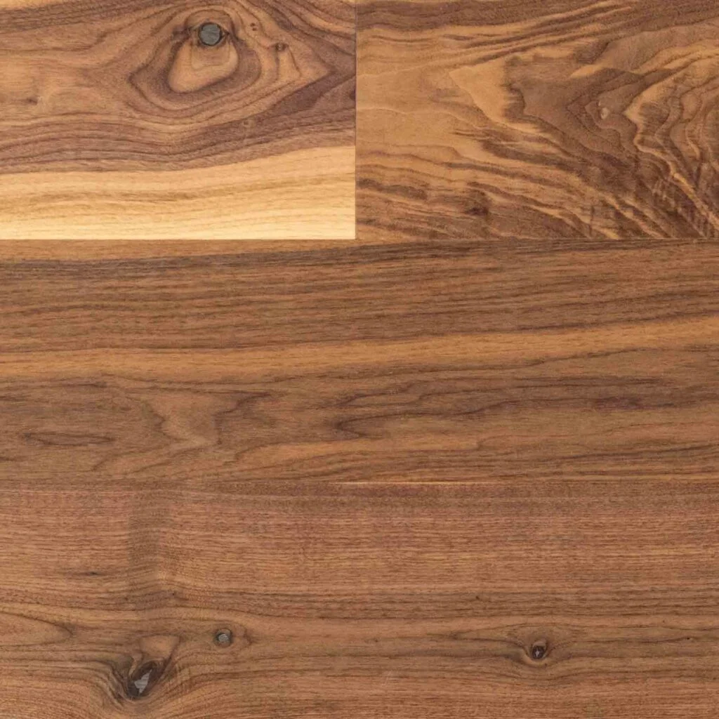 Wide Plank Black Walnut Engineered Flooring & Paneling