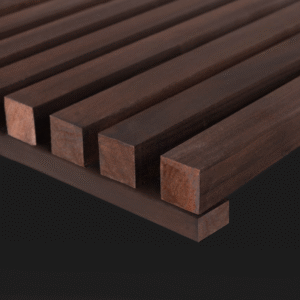 Modified Hardwood Open Slat Exterior Modular Panel – Clear Protect